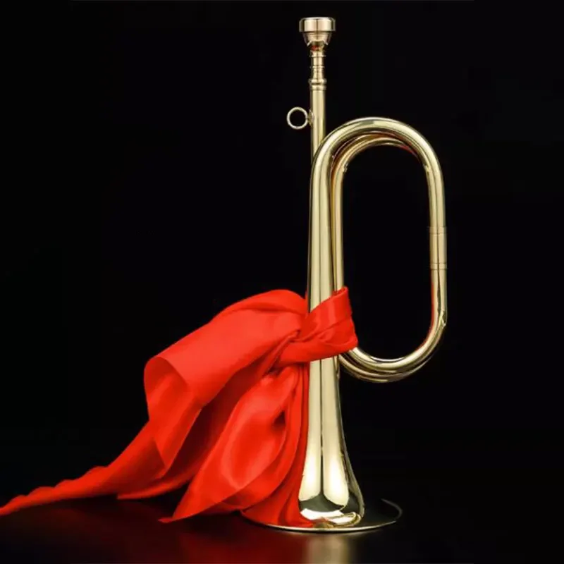 Musical Instrument Bugle - Tromba in ottone per bambini Principianti