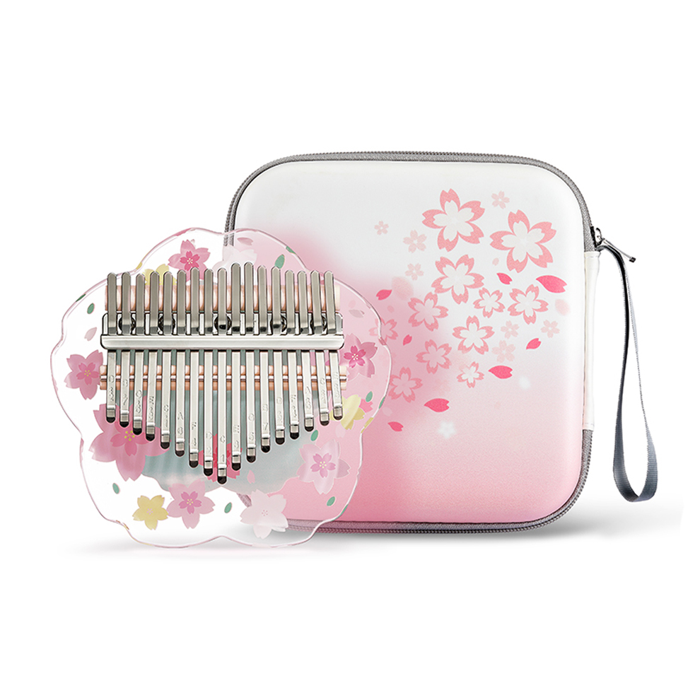Musical Instrument Piano - Hluru Kalimba 21 tasti con custodia