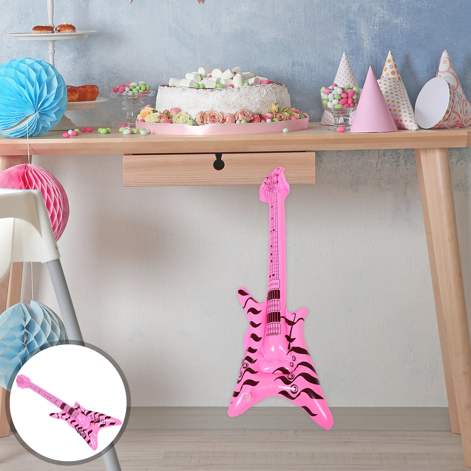 Musical Instrument You Blow - Chitarra Gonfiabile per Feste Rock and