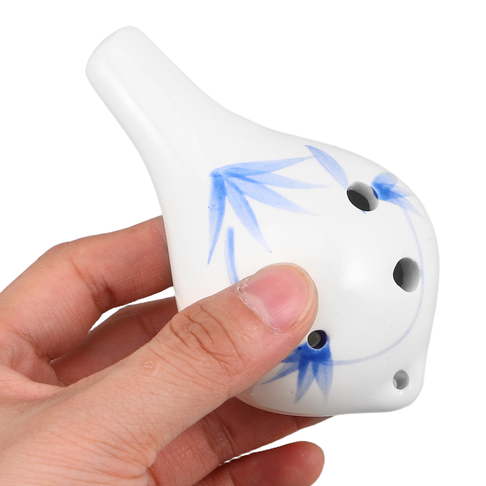 Musical Instrument Family - Mini Ocarina in Ceramica a Sei