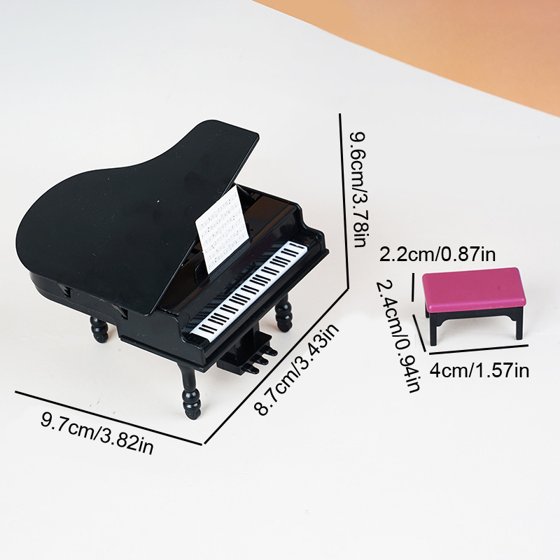 1:12 Pianoforte in miniatura p - Musical Instrument Piano recensione e prezzo