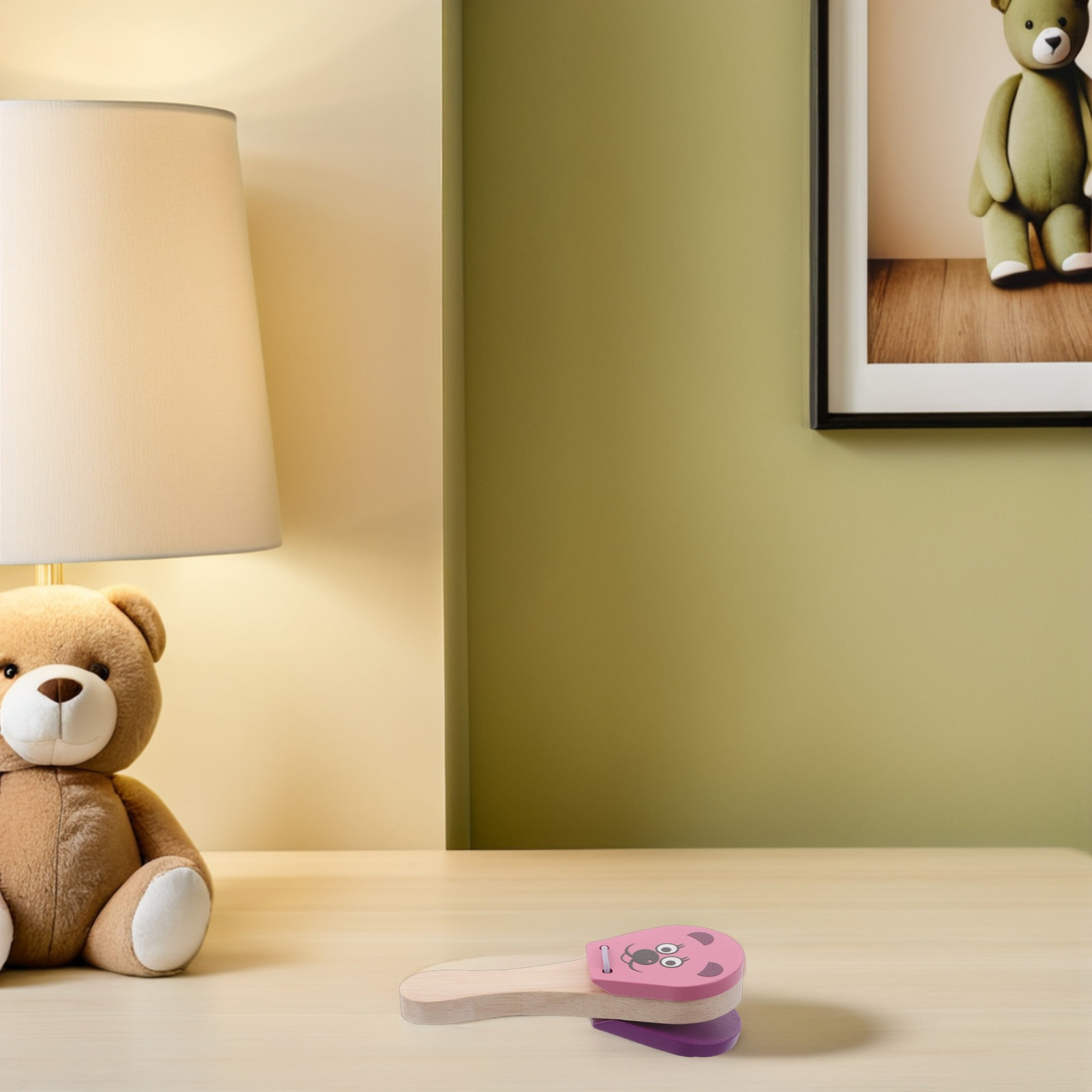 Set di 3 Castagnette in Legno  - Musical Instrument For Babies recensione e prezzo