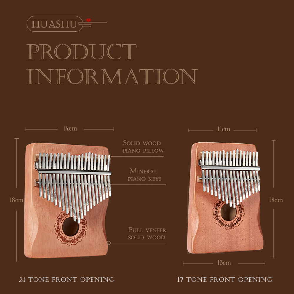 Hluru Kalimba a 17 tasti, pian - Musical Instrument Piano recensione e prezzo