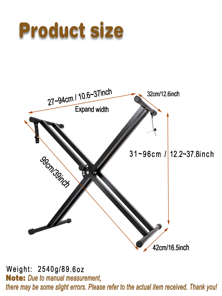 Supporto per tastiera da 1 pez - Musical Instrument Piano recensione e prezzo