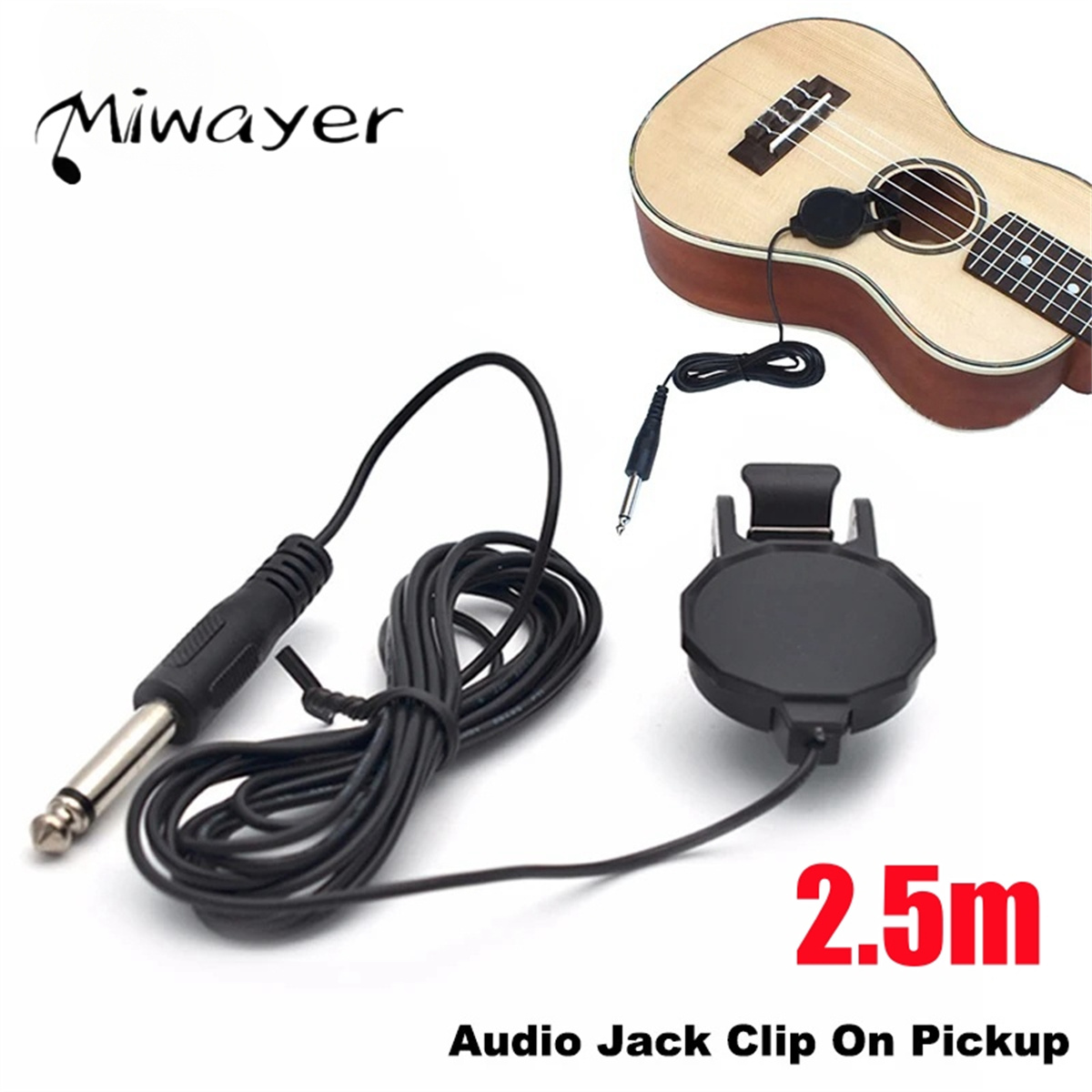 Pickup jack audio con clip per - Musical Instrument Art recensione e prezzo