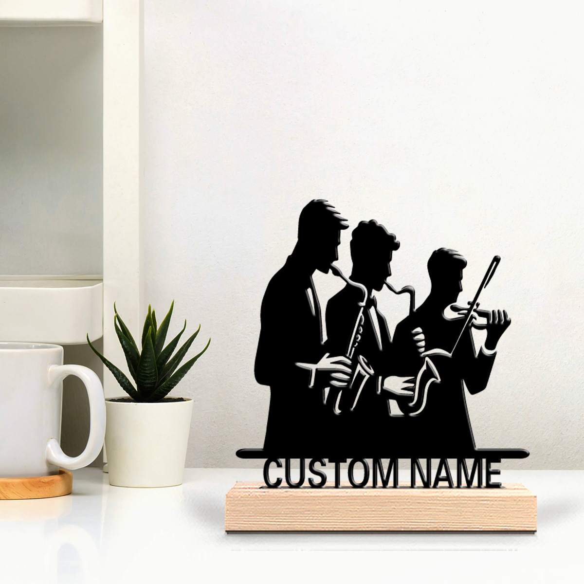 1 pezzo Statuetta in latta art - Musical Instrument With Names recensione e prezzo
