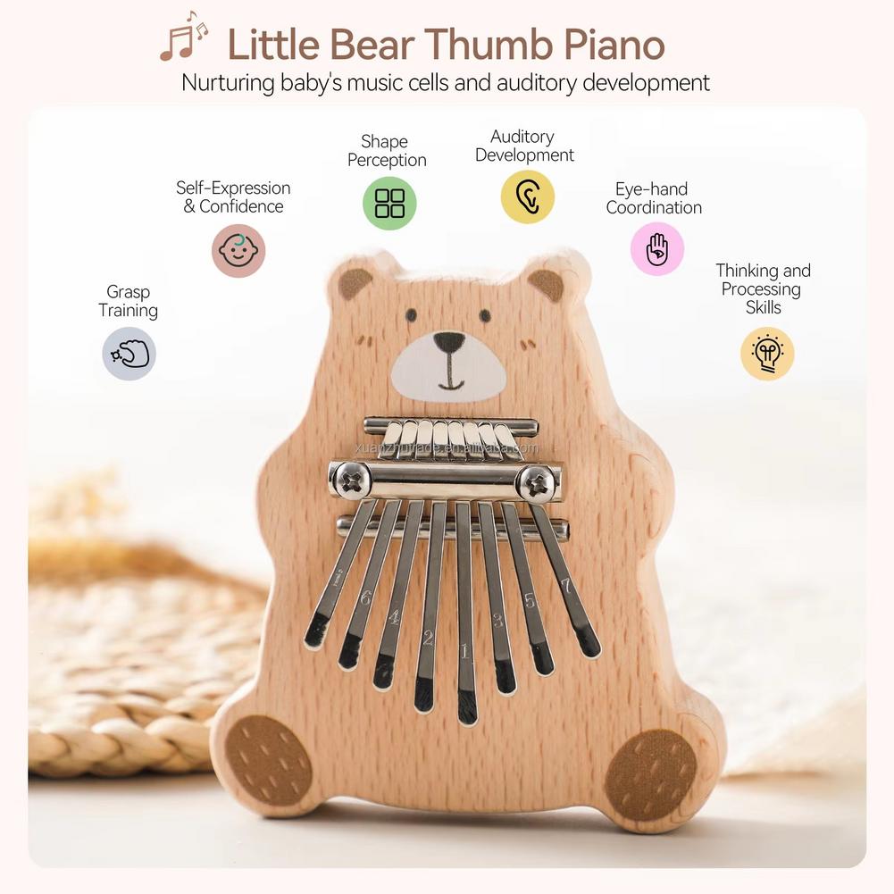 Mini Kalimba a 8 Tasti, Pianof - Musical Instrument Piano recensione e prezzo
