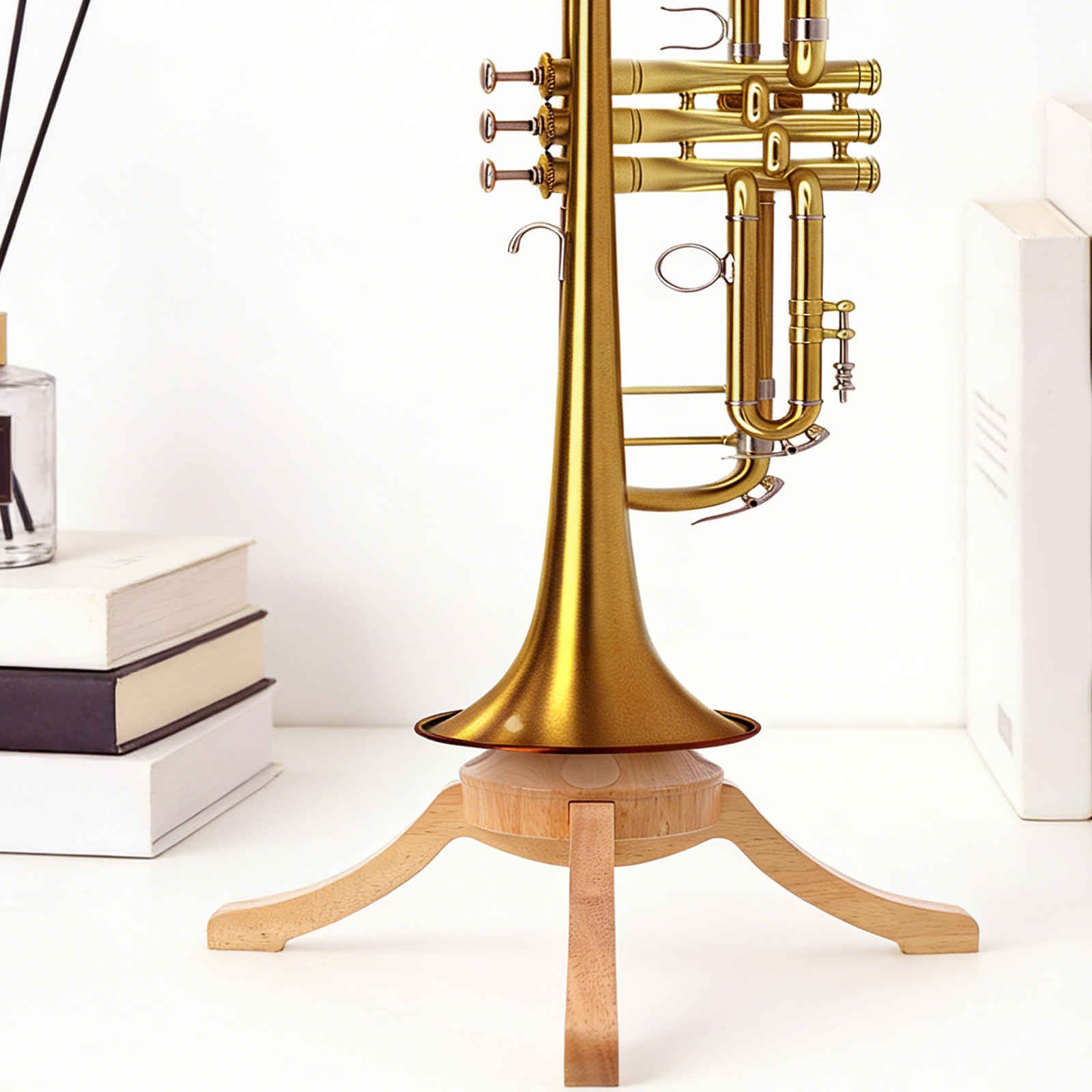 Supporto per tromba in legno a - Musical Instrument Cornet recensione e prezzo