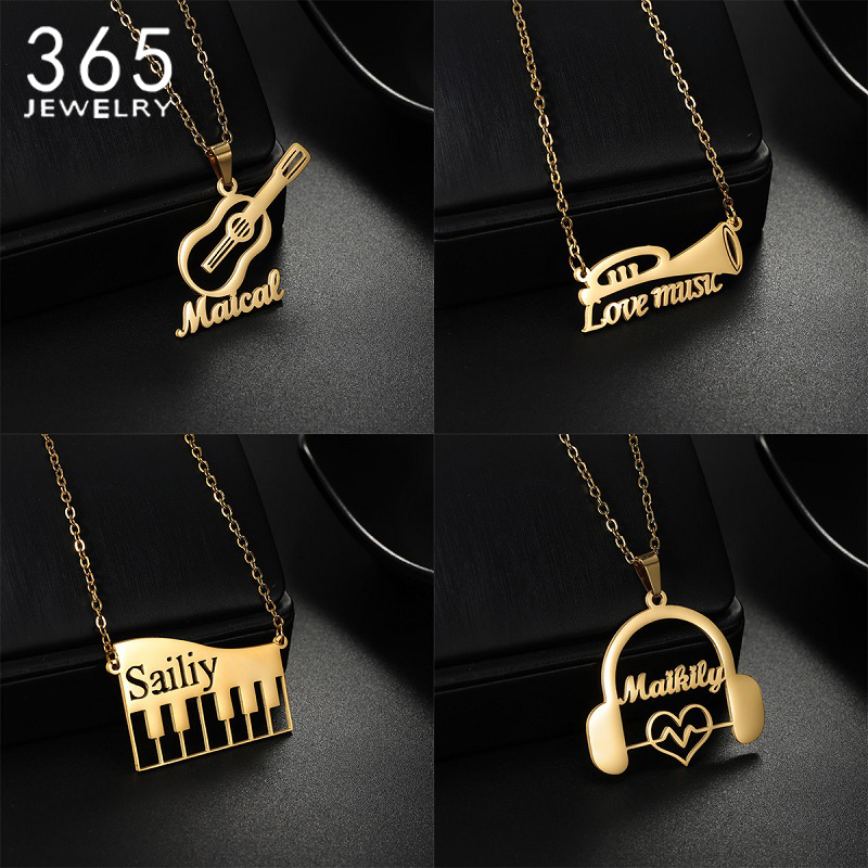 Nuova Collana con Ciondolo a F - Musical Instrument With Names recensione e prezzo