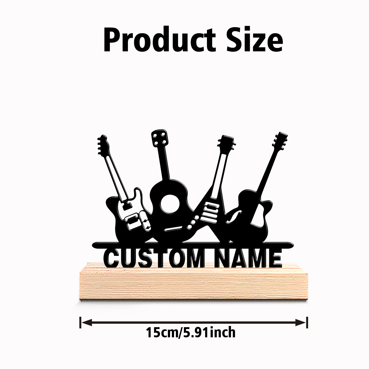 1 pz Statua in ferro personali - Musical Instrument With Names recensione e prezzo