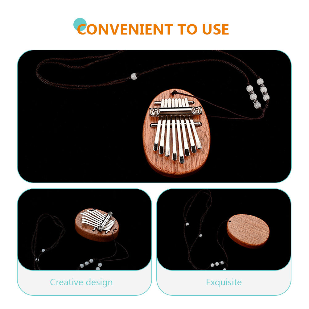 Kalimba a 8 tasti con cordino, - Musical Instrument Family recensione e prezzo