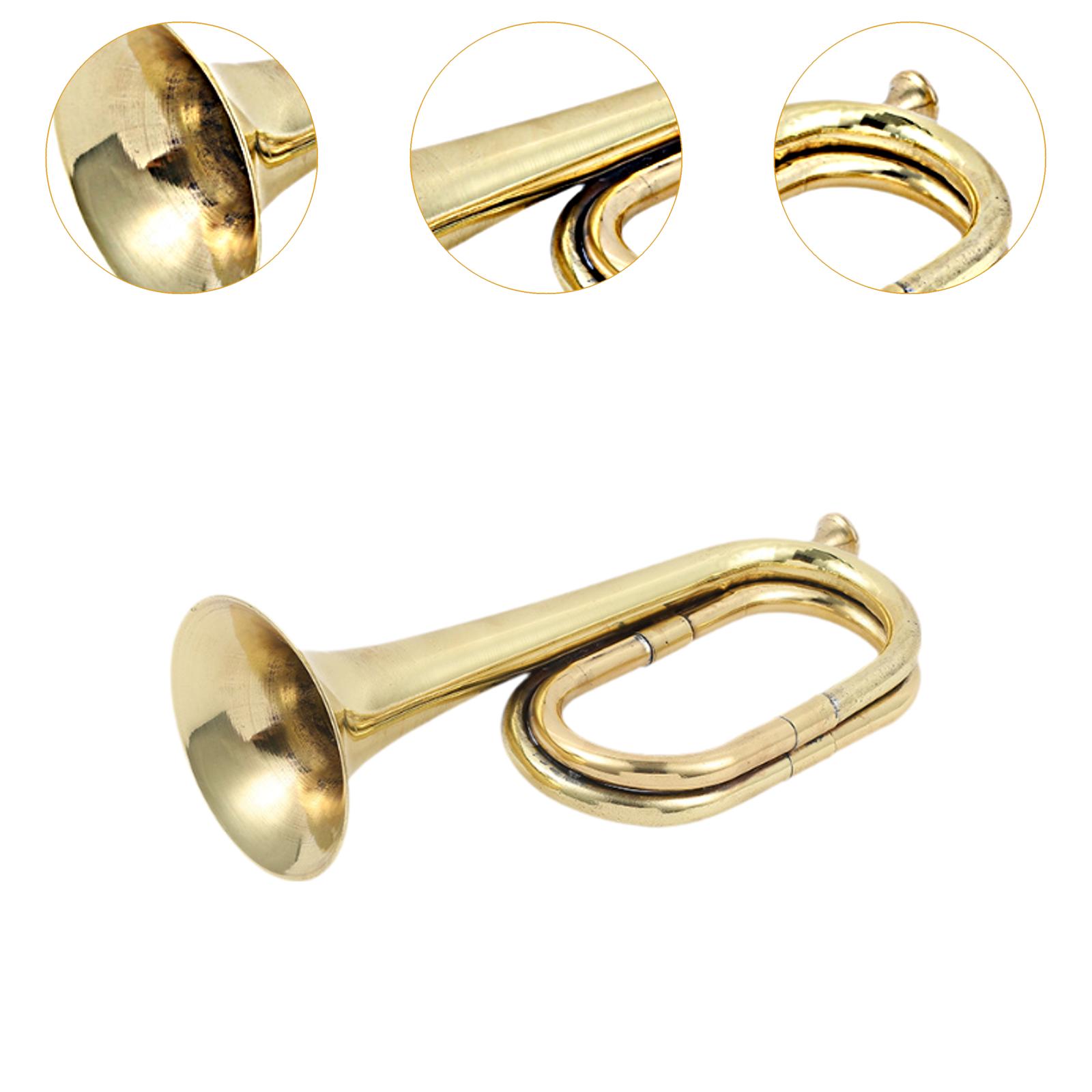 Tromba in ottone per tromba, s - Musical Instrument Bugle recensione e prezzo