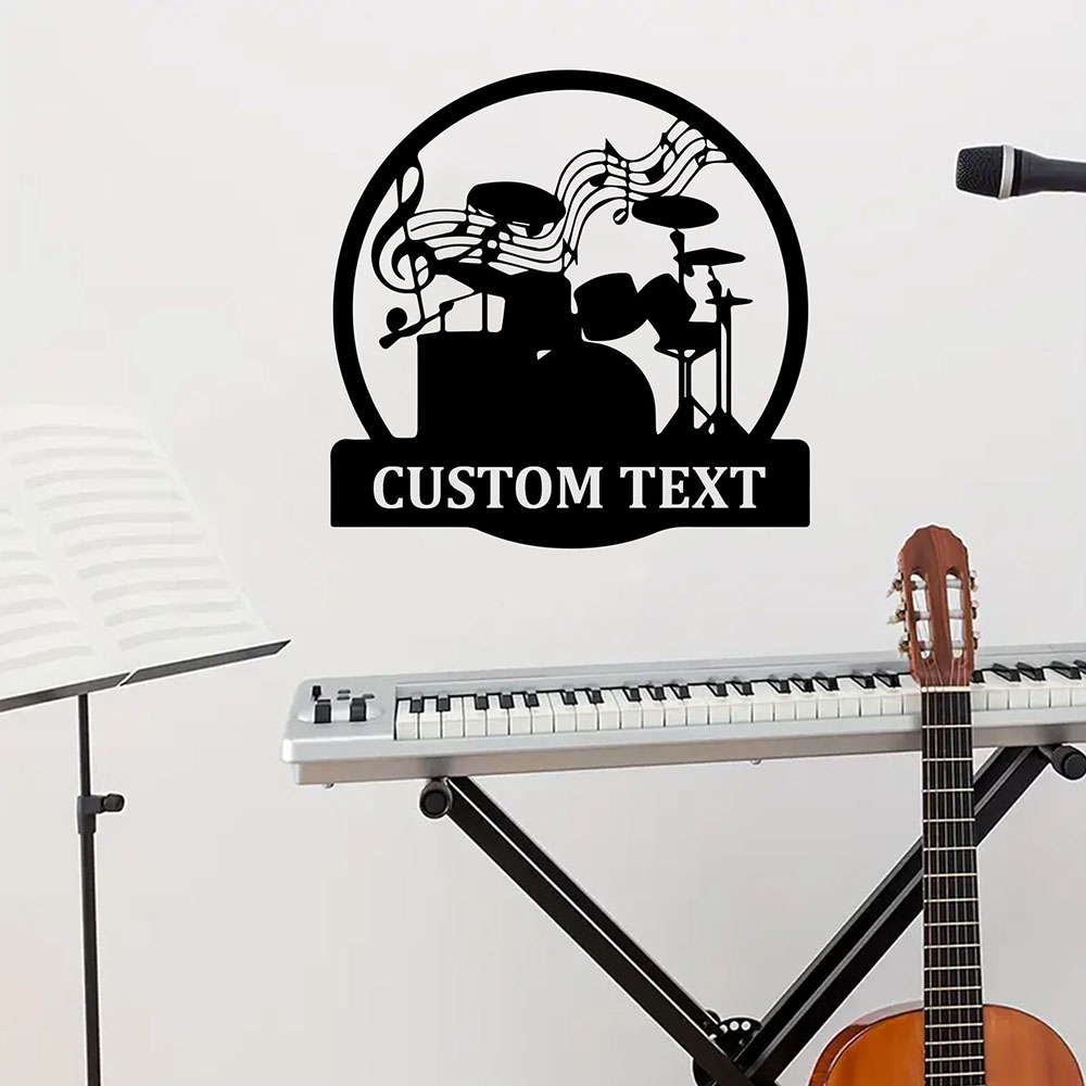 1PC Carta da Parati Adesiva in - Musical Instrument With Names recensione e prezzo