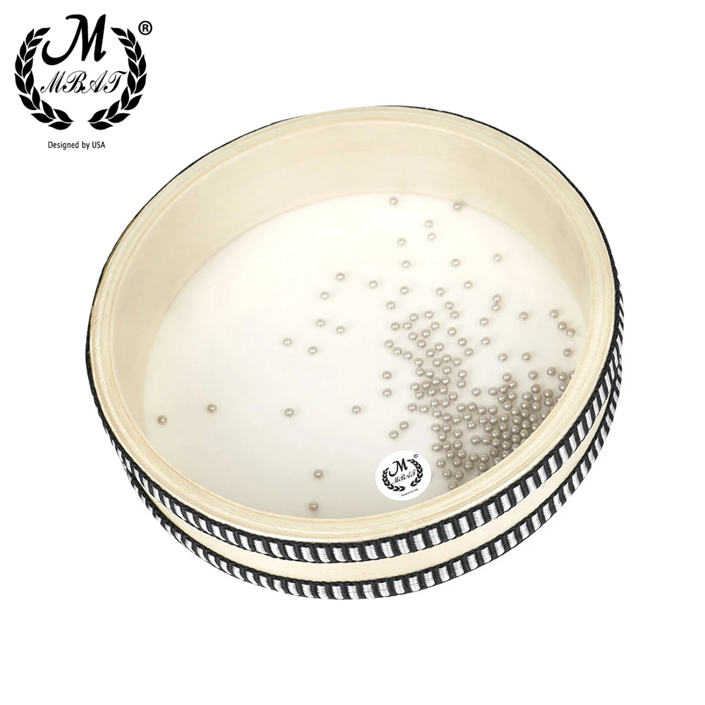 M MBAT Ocean Wave Bead Tamburo - Musical Instrument Art recensione e prezzo